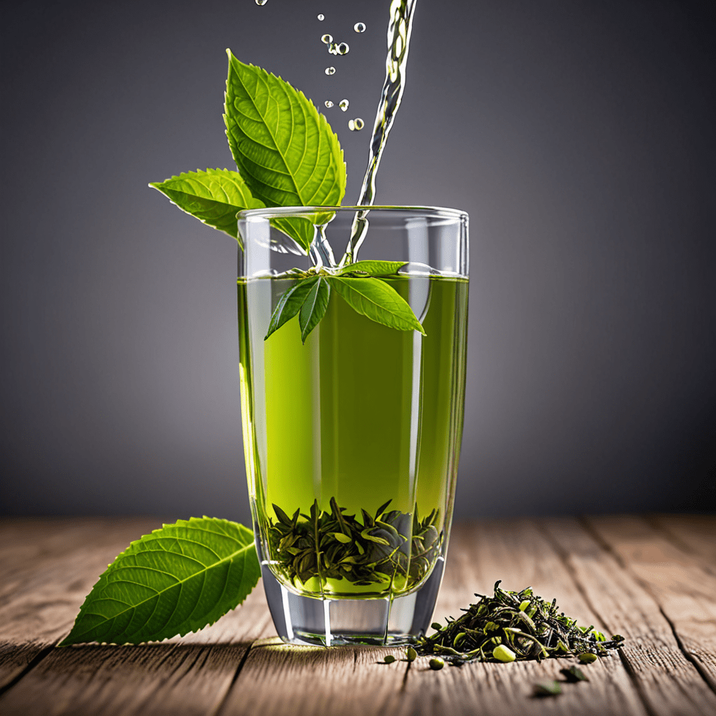 “Experience the Refreshing Hydration of Bonajour Green Tea Water Bomb”