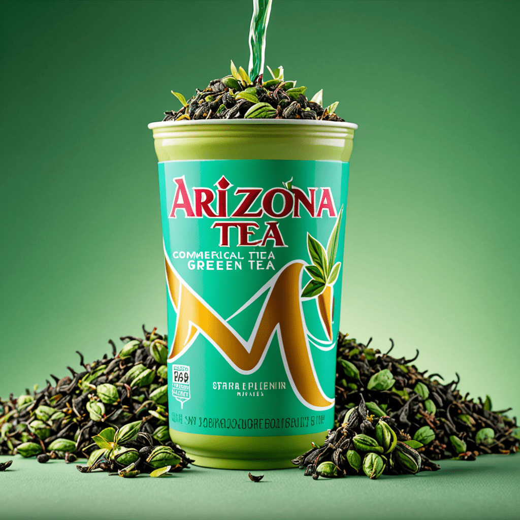 “Discover the Energizing Boost of Arizona Green Tea – 23 oz Caffeine Kick”