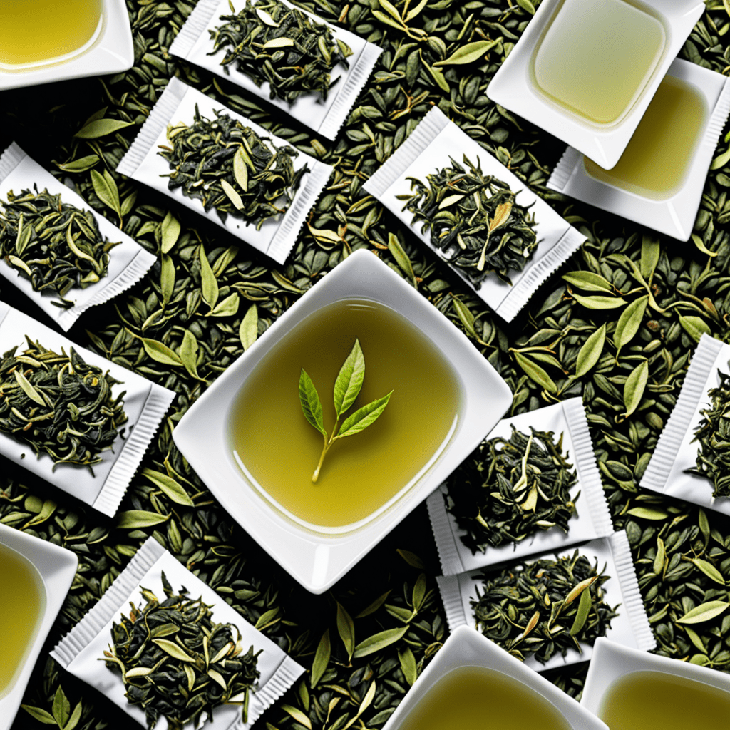 Delightful Green Tea Packets by 4C: Your Daily Cup of Serenity