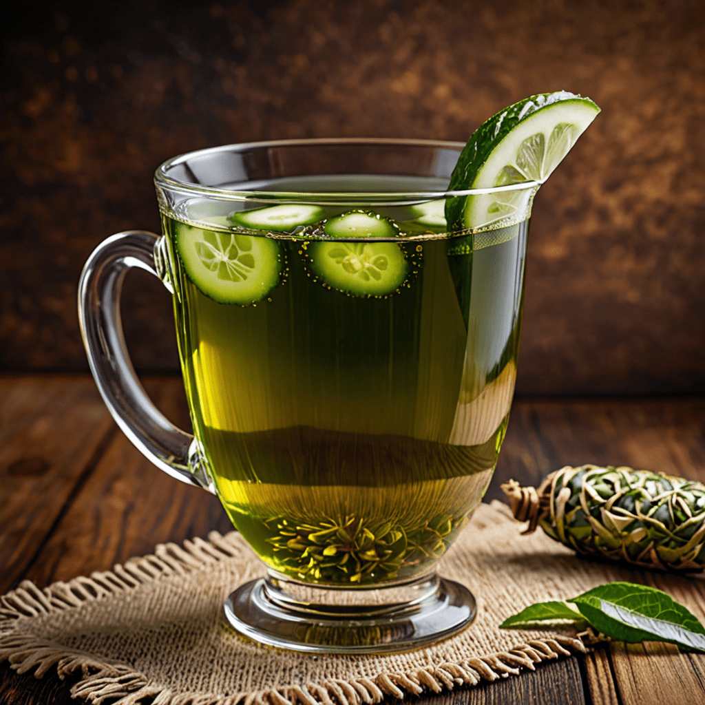 Delightful Green Tea Infusions with Refreshing Cucumber in the Heart of Arizona
