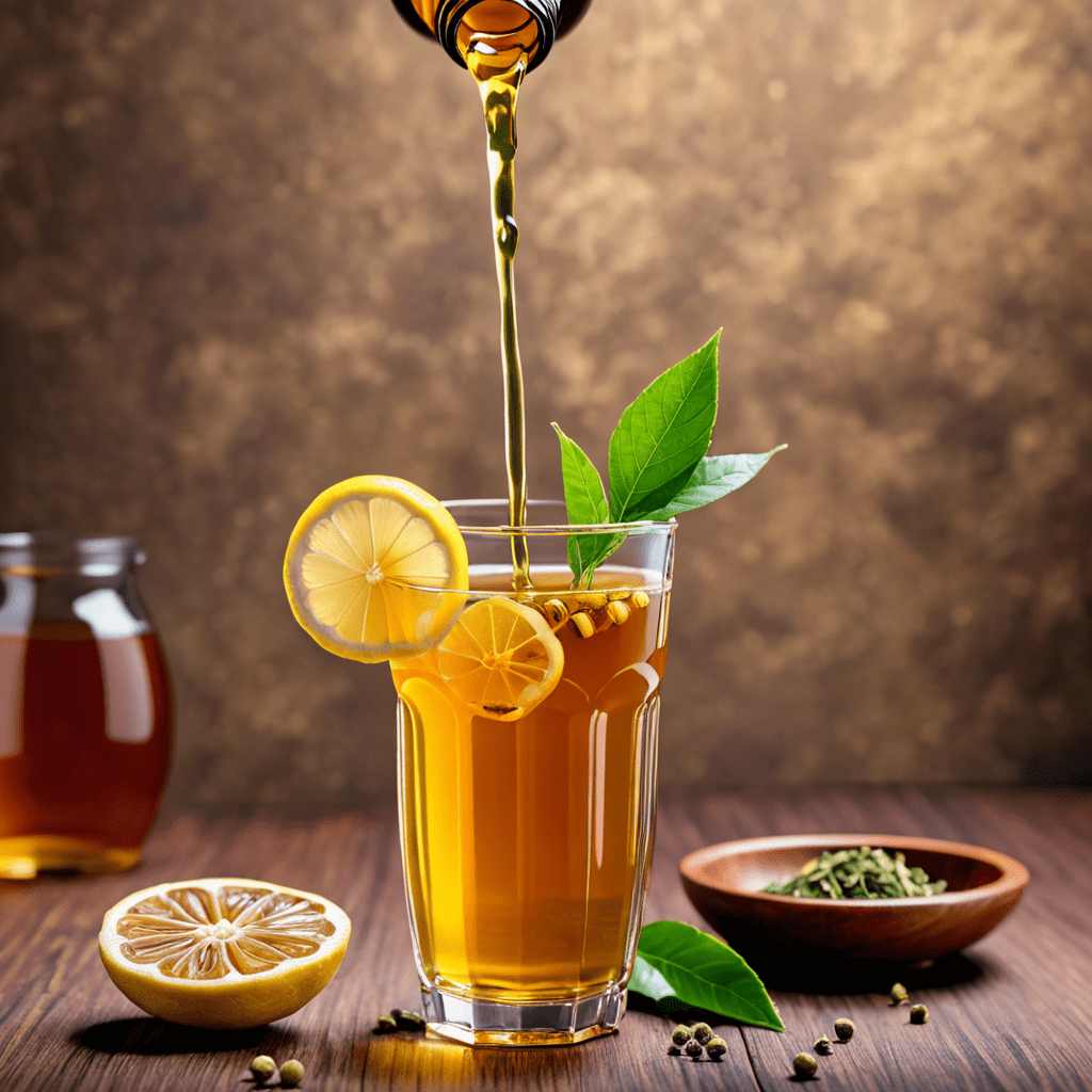 Try “Discover the Refreshing Blend of Honey Lemon Ginseng Green Tea”