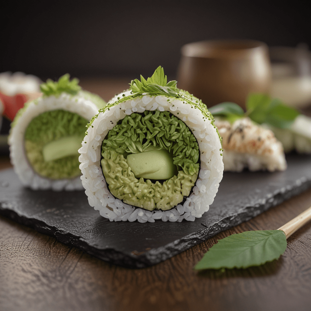 Matcha Infused Sushi: Green Tea Flavors in Japanese Cuisine