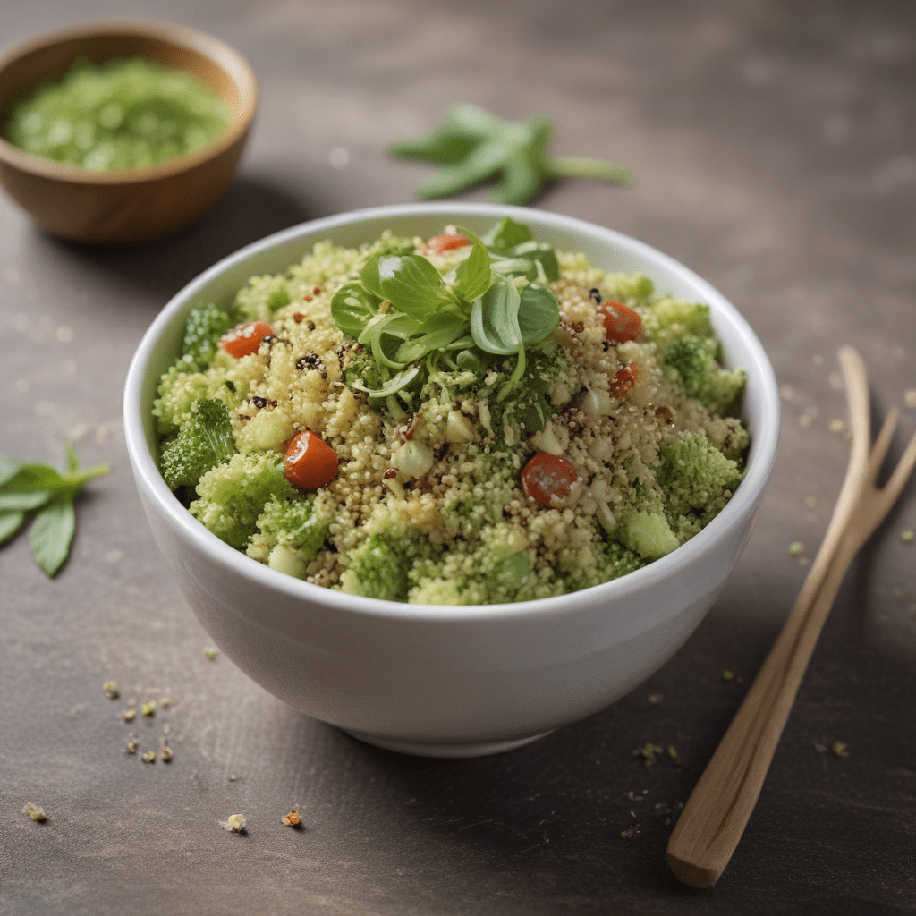 Matcha Infused Quinoa Salad: Adding Green Tea to Your Grains