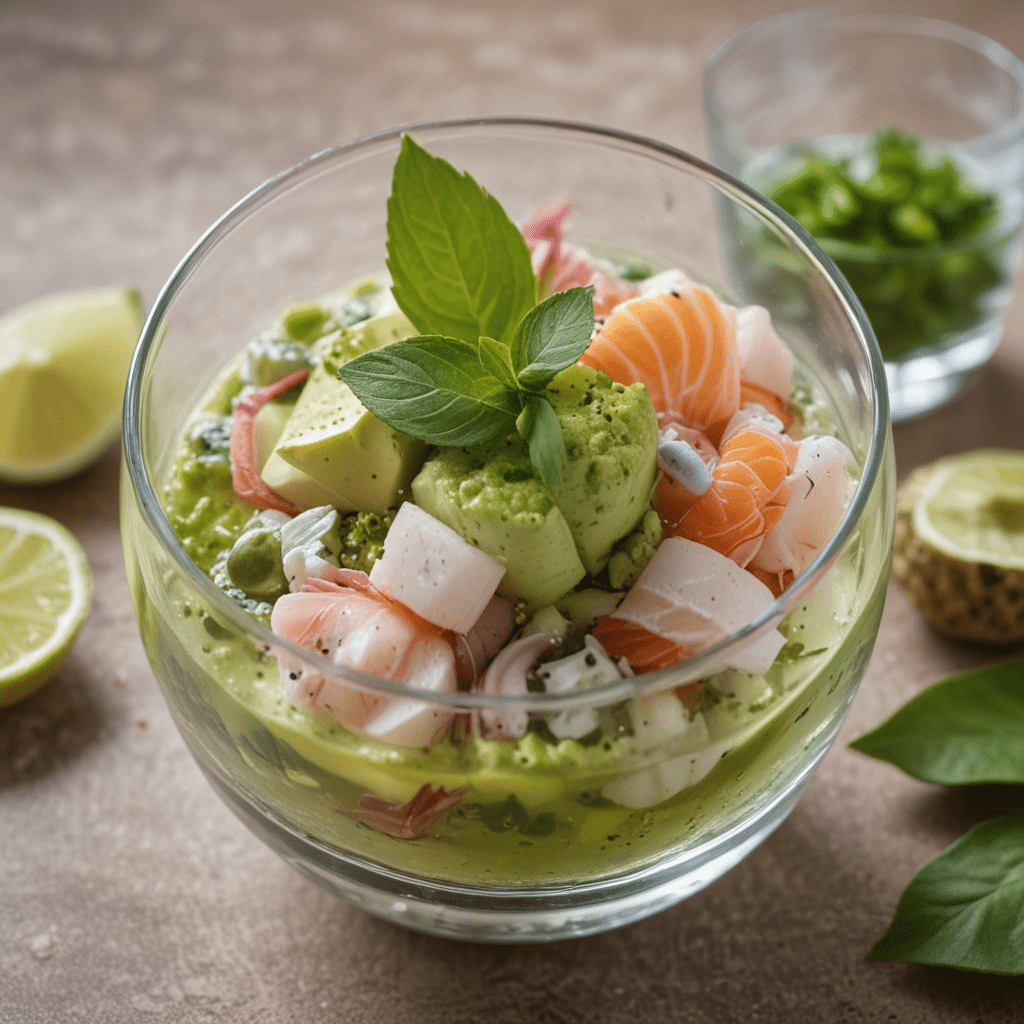 Matcha Infused Ceviche: Adding Green Tea Flavor to Seafood