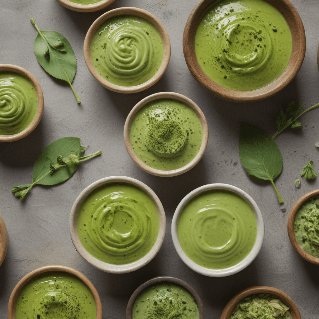 Matcha Infused Dips and Spreads: Green Tea Flavors for Snacking
