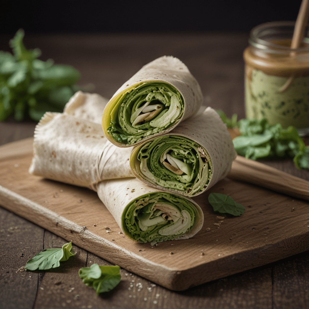 Matcha Infused Veggie Wraps: Adding Green Tea Flavors to Healthy Eating