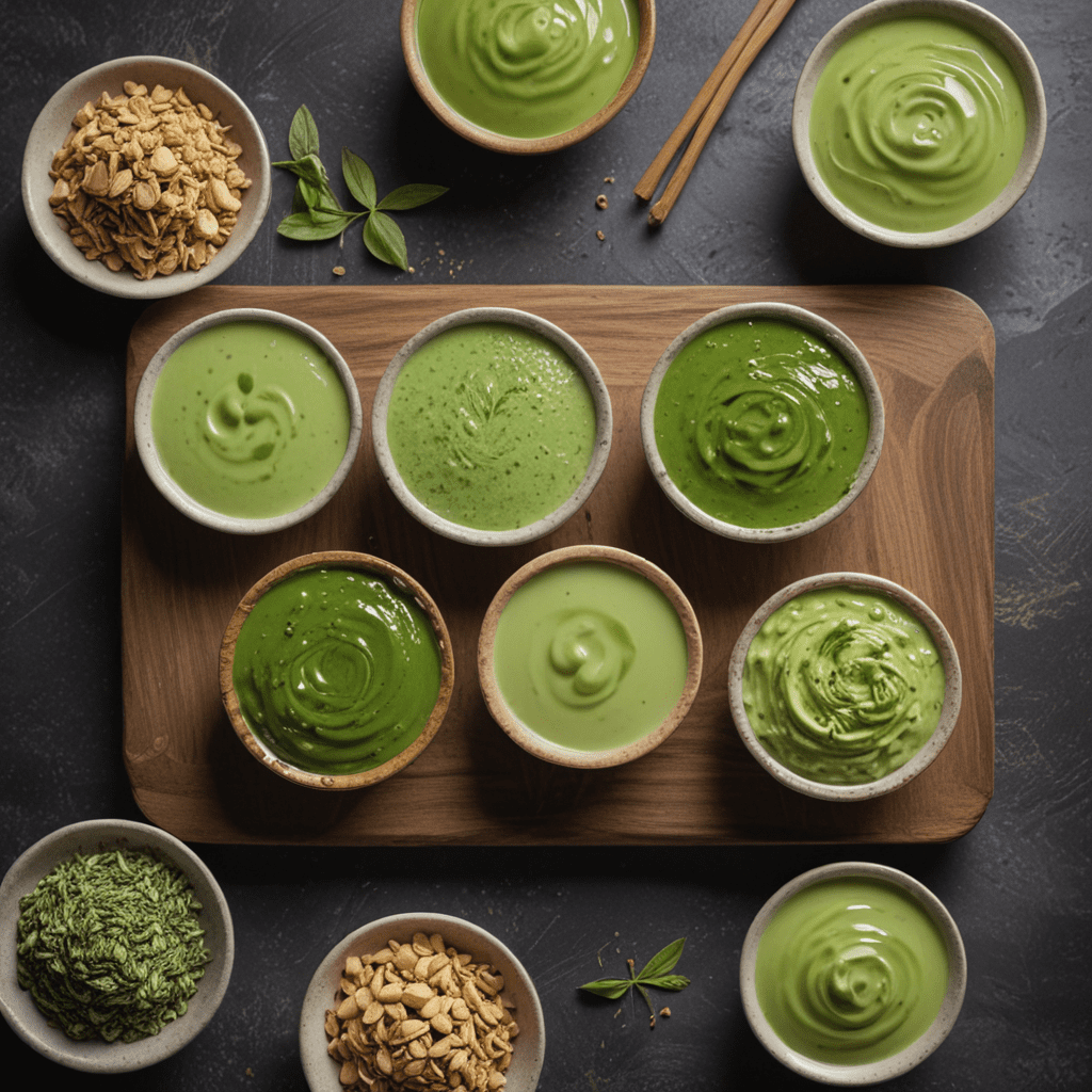 Matcha Infused Dips and Spreads: Green Tea Flavors for Snacking