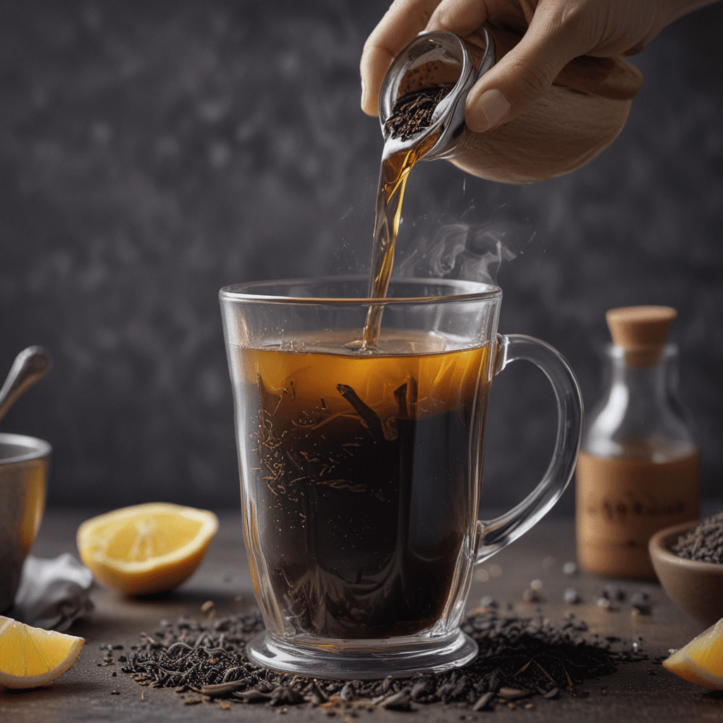 The Process of Making Earl Grey Tea