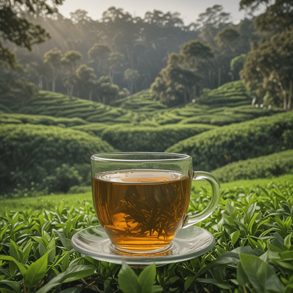 The Aesthetic Beauty of Ceylon Tea Gardens