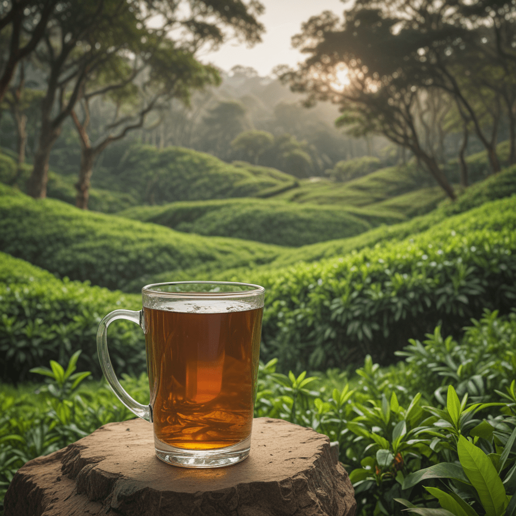 The Aesthetic Beauty of Ceylon Tea Gardens